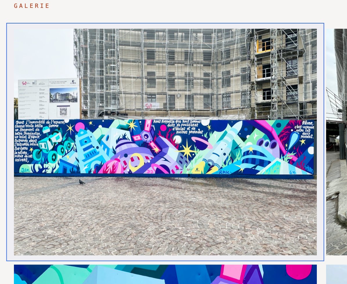 CONSTELLATION URBAINE — FRESQUE